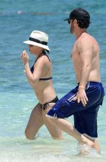 CHELSEA HANDLER in Bikini on the Beach in Bahamas 05/22/2015