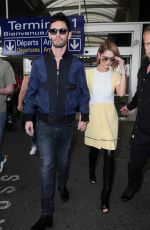 CHERYL COLE at Airport in Nice 05/14/2015