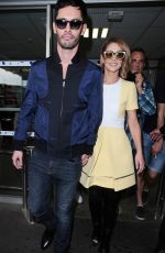 CHERYL COLE at Airport in Nice 05/14/2015