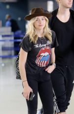 CHLOE MORETZ at LAX Airport in Los Angeles 05/13/2015