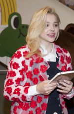 CHLOE MORETZ at Line Flagship Store Photocall in Seoul