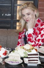 CHLOE MORETZ at Line Flagship Store Photocall in Seoul