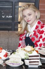 CHLOE MORETZ at Line Flagship Store Photocall in Seoul