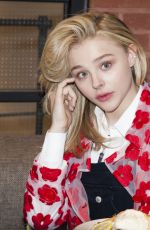 CHLOE MORETZ at Line Flagship Store Photocall in Seoul