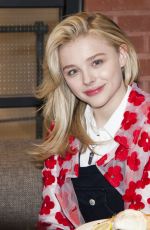 CHLOE MORETZ at Line Flagship Store Photocall in Seoul