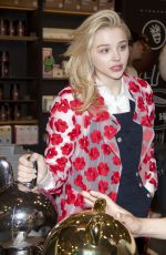 CHLOE MORETZ at Line Flagship Store Photocall in Seoul