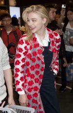 CHLOE MORETZ at Line Flagship Store Photocall in Seoul