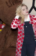 CHLOE MORETZ at Line Flagship Store Photocall in Seoul
