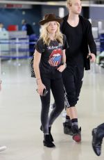 CHLOE MORETZ Heading to LAX Airport in Los Angeles 05/13/2015