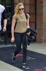 CHLOE MORETZ Leaves Bowery Hotel in New York 05/05/2015