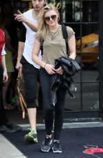 CHLOE MORETZ Leaves Bowery Hotel in New York 05/05/2015
