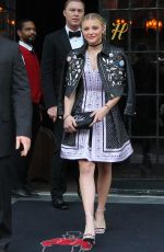 CHLOE MORETZ Leaves Her Hotel in New York 05/04/2015
