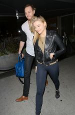 CHLOE MORETZ Leaves Katsuya Restaurant in Brentwood 05/05/2015