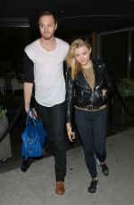 CHLOE MORETZ Leaves Katsuya Restaurant in Brentwood 05/05/2015