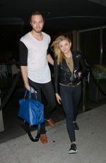 CHLOE MORETZ Leaves Katsuya Restaurant in Brentwood 05/05/2015