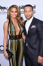 CHRISSY TEIGEN at 2015 Billboard Music Awards in Las Vegas