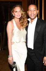 CHRISSY TEIGEN at MET Gala After Party in New York