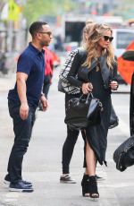 CHRISSY TEIGEN Leaves a Restaurant in New York 05/05/2015