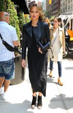 CHRISSY TEIGEN Out and About in New York 05/04/2015