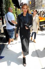 CHRISSY TEIGEN Out and About in New York 05/04/2015