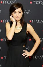 CHRISTINA GRIMMIE at Macy