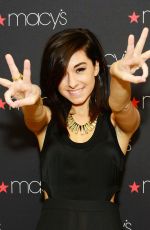 CHRISTINA GRIMMIE at Macy
