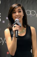 CHRISTINA GRIMMIE at Macy