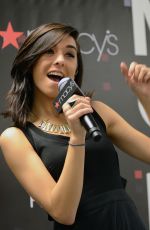 CHRISTINA GRIMMIE at Macy