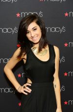 CHRISTINA GRIMMIE at Macy