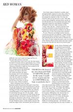 CHRISTINA HENDRICKS in Red Magazine, June 2015 Issue