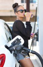 CHRISTINA MILIAN at a Gas Station in Studio City 05/15/2015