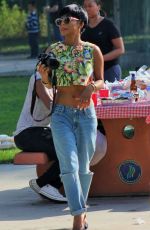 CHRISTINA MILIAN at a Memorial Day Cookout in Studio City