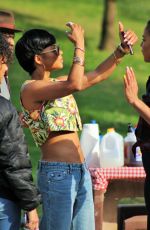 CHRISTINA MILIAN at a Memorial Day Cookout in Studio City