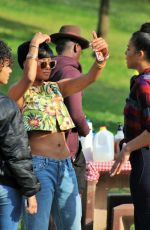 CHRISTINA MILIAN at a Memorial Day Cookout in Studio City
