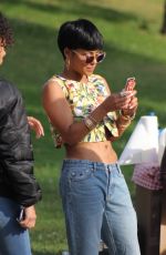 CHRISTINA MILIAN at a Memorial Day Cookout in Studio City