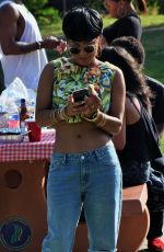 CHRISTINA MILIAN at a Memorial Day Cookout in Studio City