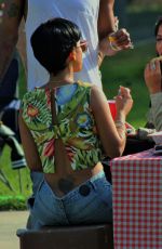 CHRISTINA MILIAN at a Memorial Day Cookout in Studio City