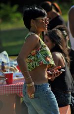 CHRISTINA MILIAN at a Memorial Day Cookout in Studio City