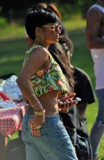CHRISTINA MILIAN at a Memorial Day Cookout in Studio City