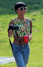 CHRISTINA MILIAN at a Memorial Day Cookout in Studio City