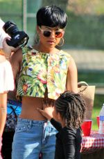 CHRISTINA MILIAN at a Memorial Day Cookout in Studio City