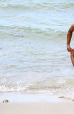 CHRISTINA MILIAN in Bikini at a Beach in Miami 05/15/2015