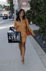 CHRISTINA MILIAN Shopping at Kyle Boutique in Beverly Hills 04/30/2015