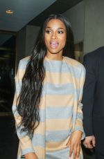 CIARA at Today Show in New Yokr 05/05/2015