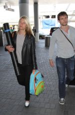 CLAIRE DANES Arrives at LAX Airport in Los Angeles 05/21/2015