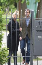 CLAIRE DANES at Kindergartens in Berlin 05/27/2015