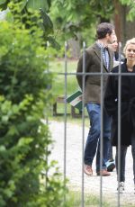 CLAIRE DANES at Kindergartens in Berlin 05/27/2015