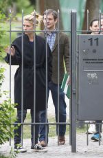 CLAIRE DANES at Kindergartens in Berlin 05/27/2015