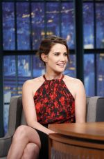 COBIE SMULDERS at Late Night with Seth Meyers in New York