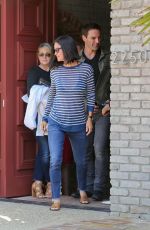 COURTNEY COX at Joel Silvers Memorial Day Party in Los Angeles
